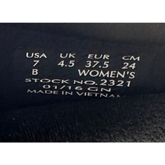 Red Wing Shoes Steel Toe Safety Black Leather Oil Resistant Women's Size 7 - Picture 6 of 7